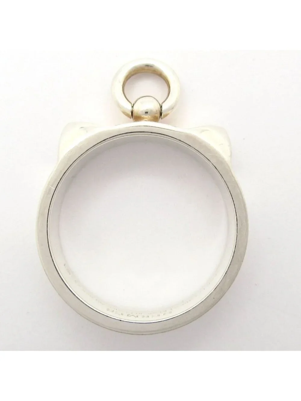 Hermes Ring 51 Collier de Champagne Silver